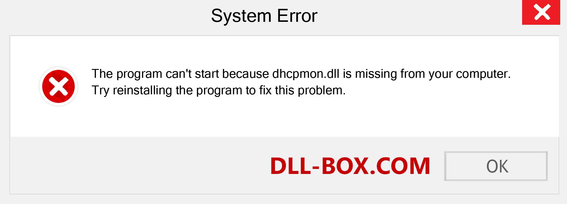  dhcpmon.dll file is missing?. Download for Windows 7, 8, 10 - Fix  dhcpmon dll Missing Error on Windows, photos, images